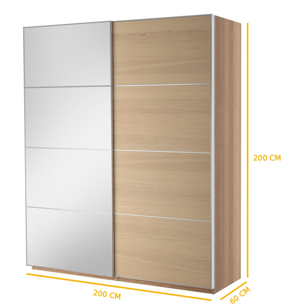 Wardrobe WAD107 دولاب - Image 2