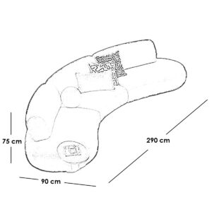 Alternative view of Living Room Set LRS031 طقم صالون