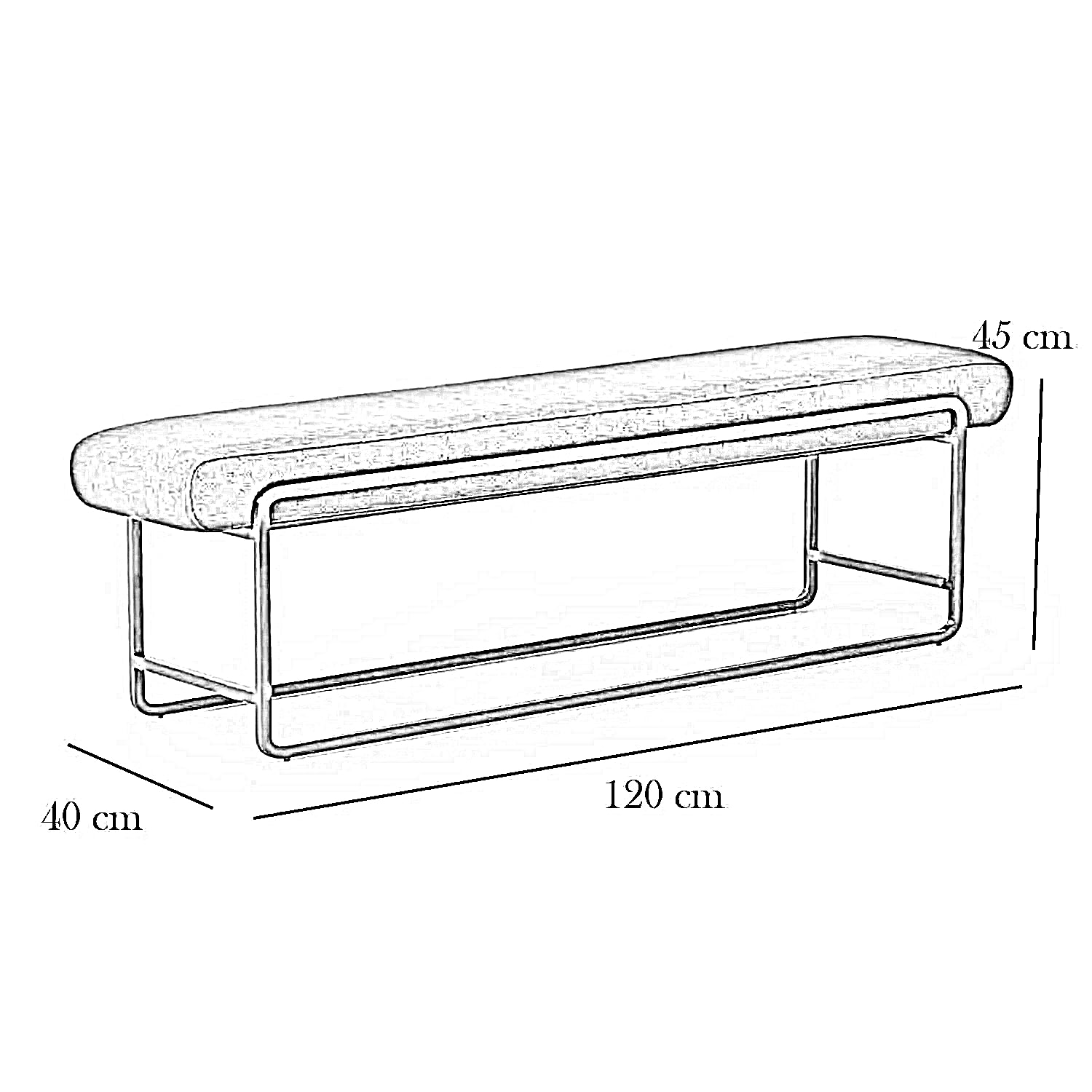 Banquette BQT009 بانكيت - Image 3