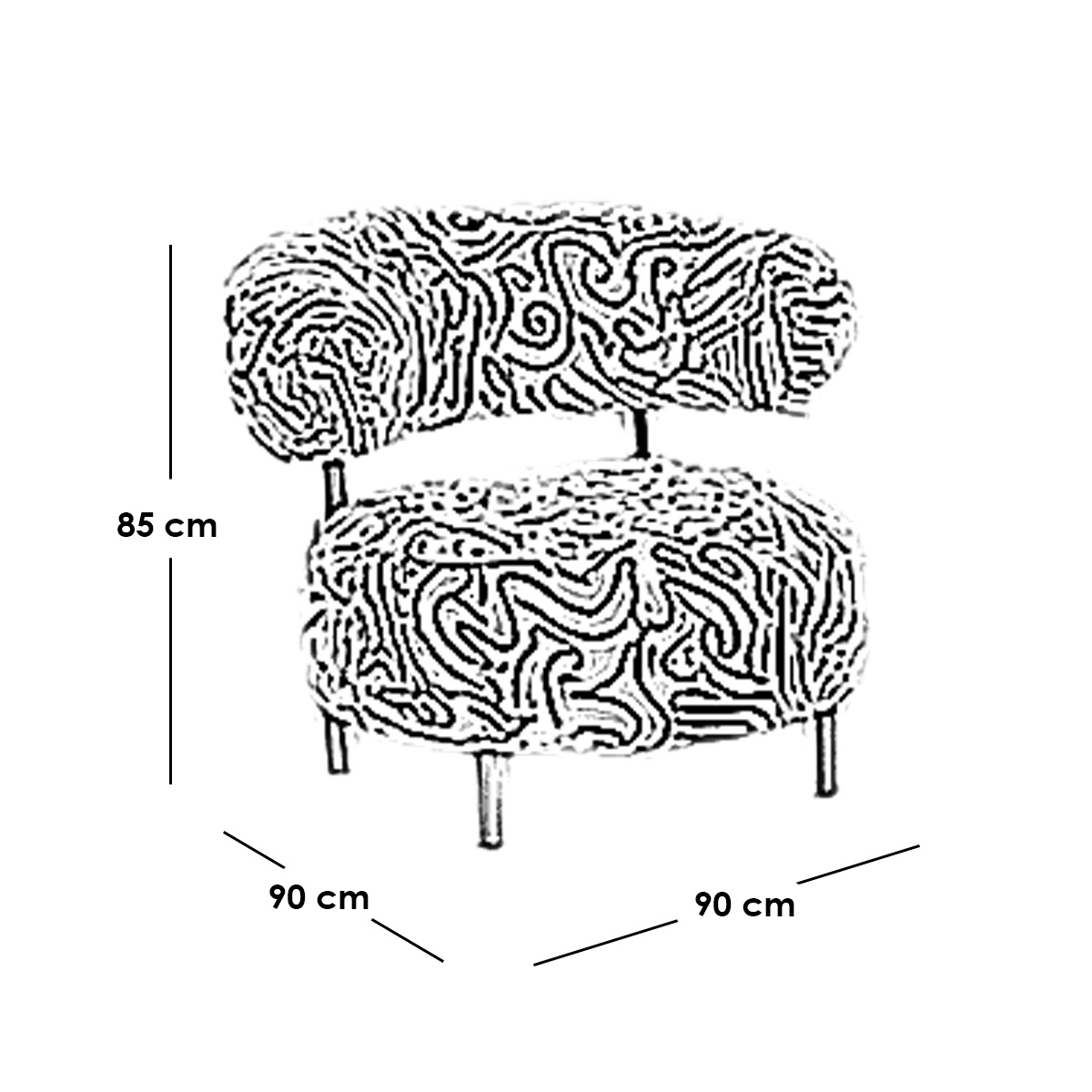 Living Room Set LRS031 طقم صالون - Image 4