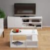 TV Unit and Coffee Table Set TVU095 طقم ترابيزة تلفزيون وترابيزة قهوة