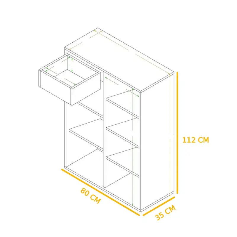 Shoe Rack SHR067 جزامة - Image 3