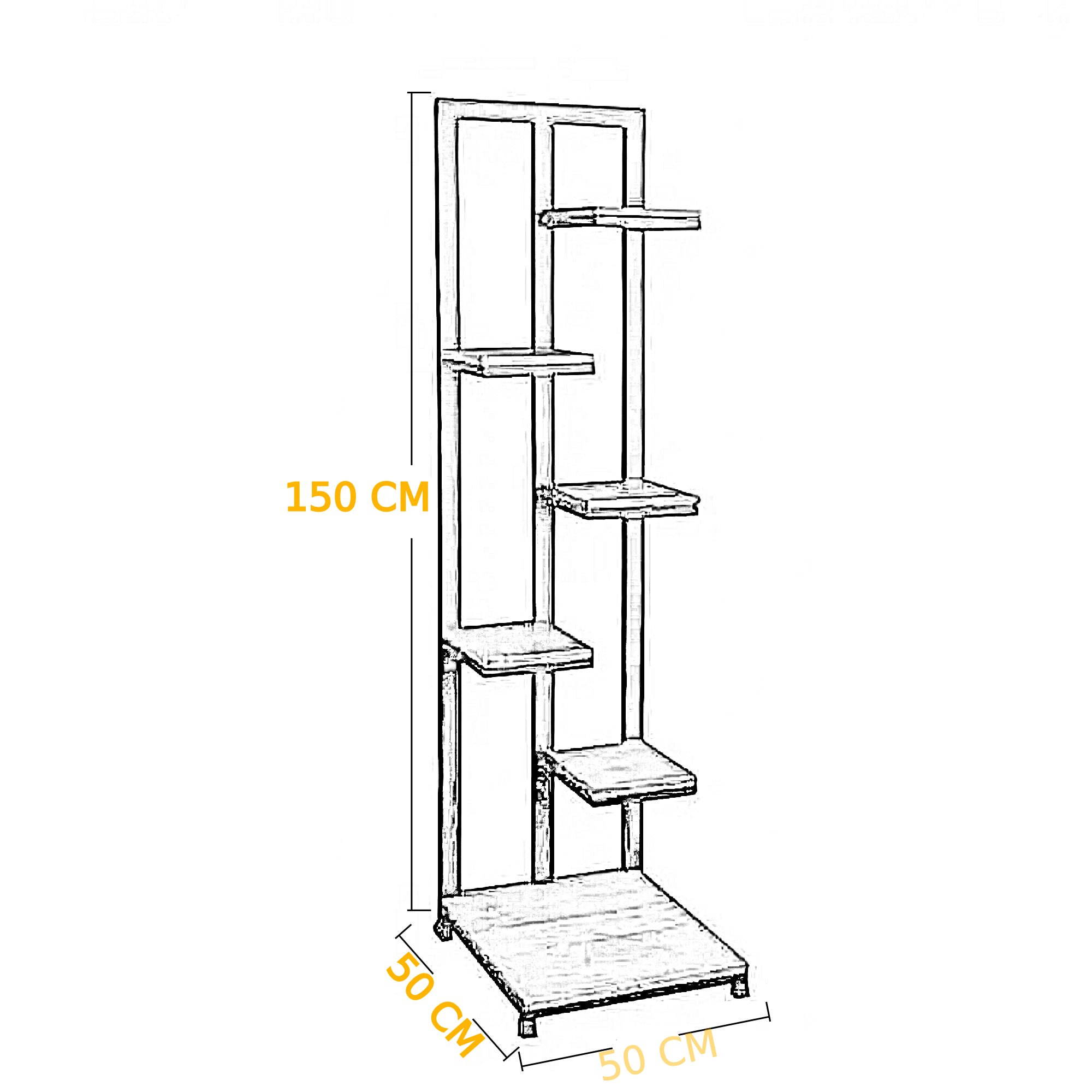 Shelving Unit SHE007 وحدة ارفف - Image 3