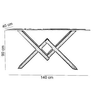 Alternative view of Console CON033 كونسول