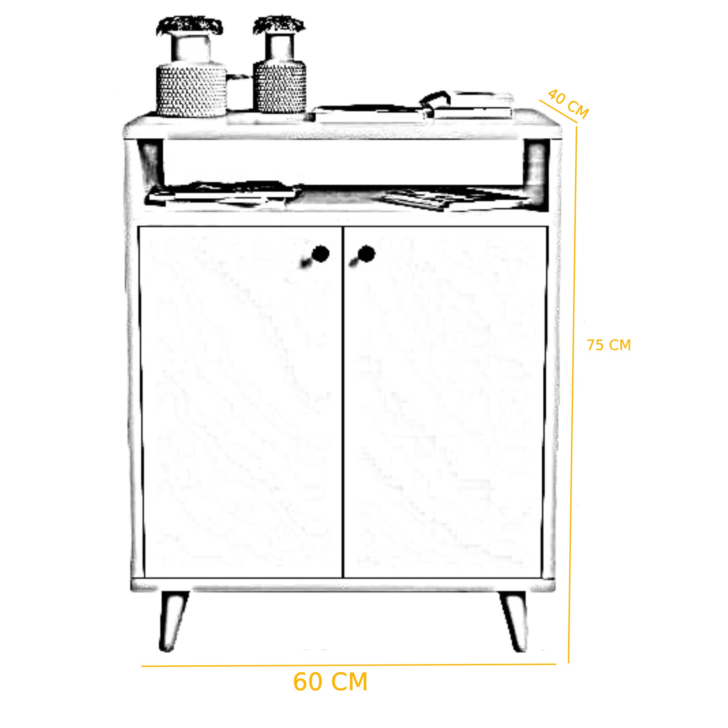 Cabinet CAB010 وحدة تخزين - Image 3
