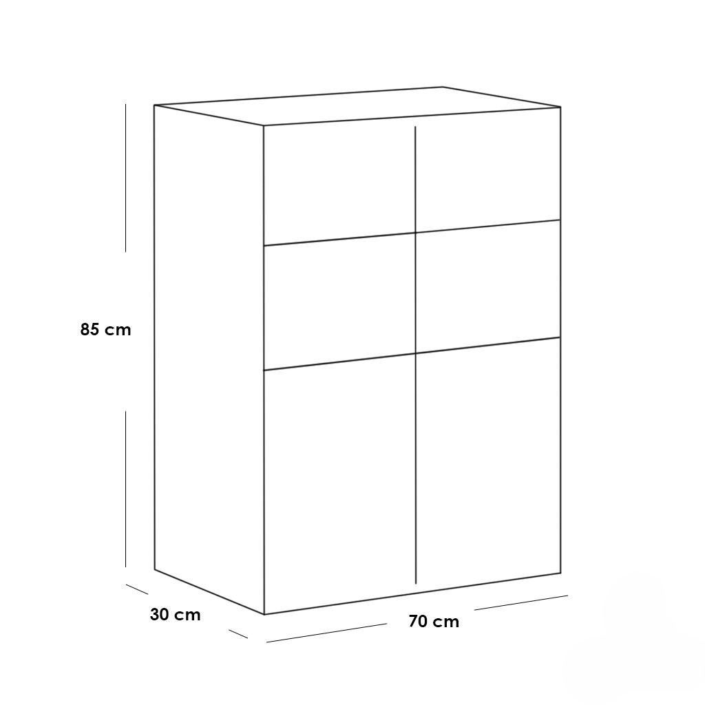 Cabinet CAB013 وحدة تخزين - Image 2