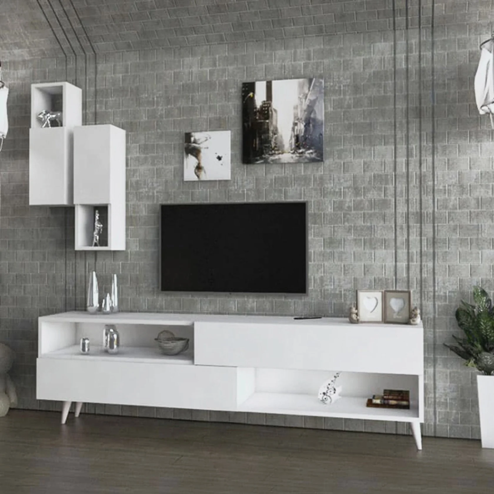 TV Unit TVU133 ترابيزة تلفزيون - Image 2