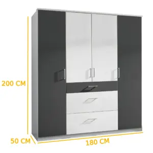 Alternative view of Wardrobe WAD120 دولاب