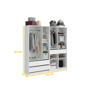 Alternative view of Wardrobe WAD132 دولاب