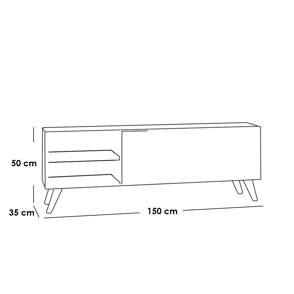 TV Unit TVU141 ترابيزة تلفزيون - Image 3