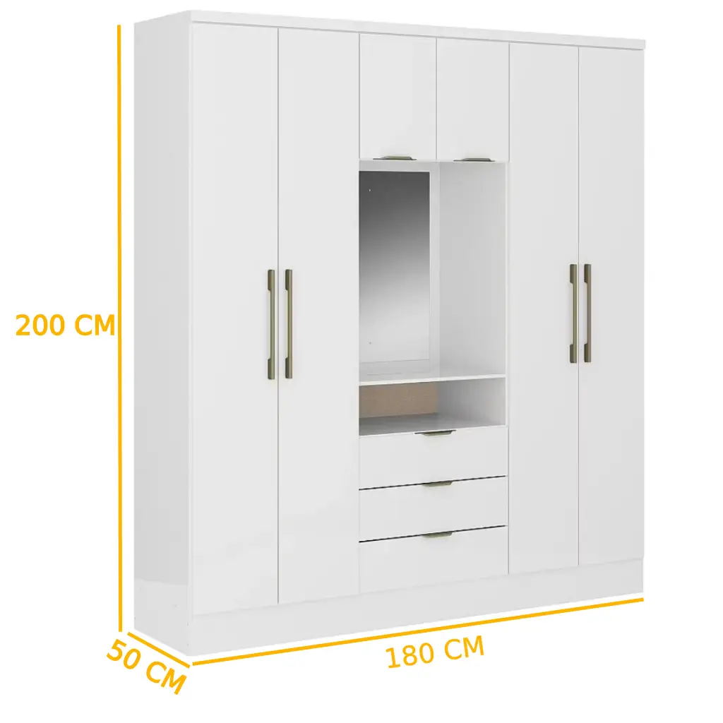 Wardrobe WAD135 دولاب - Image 3