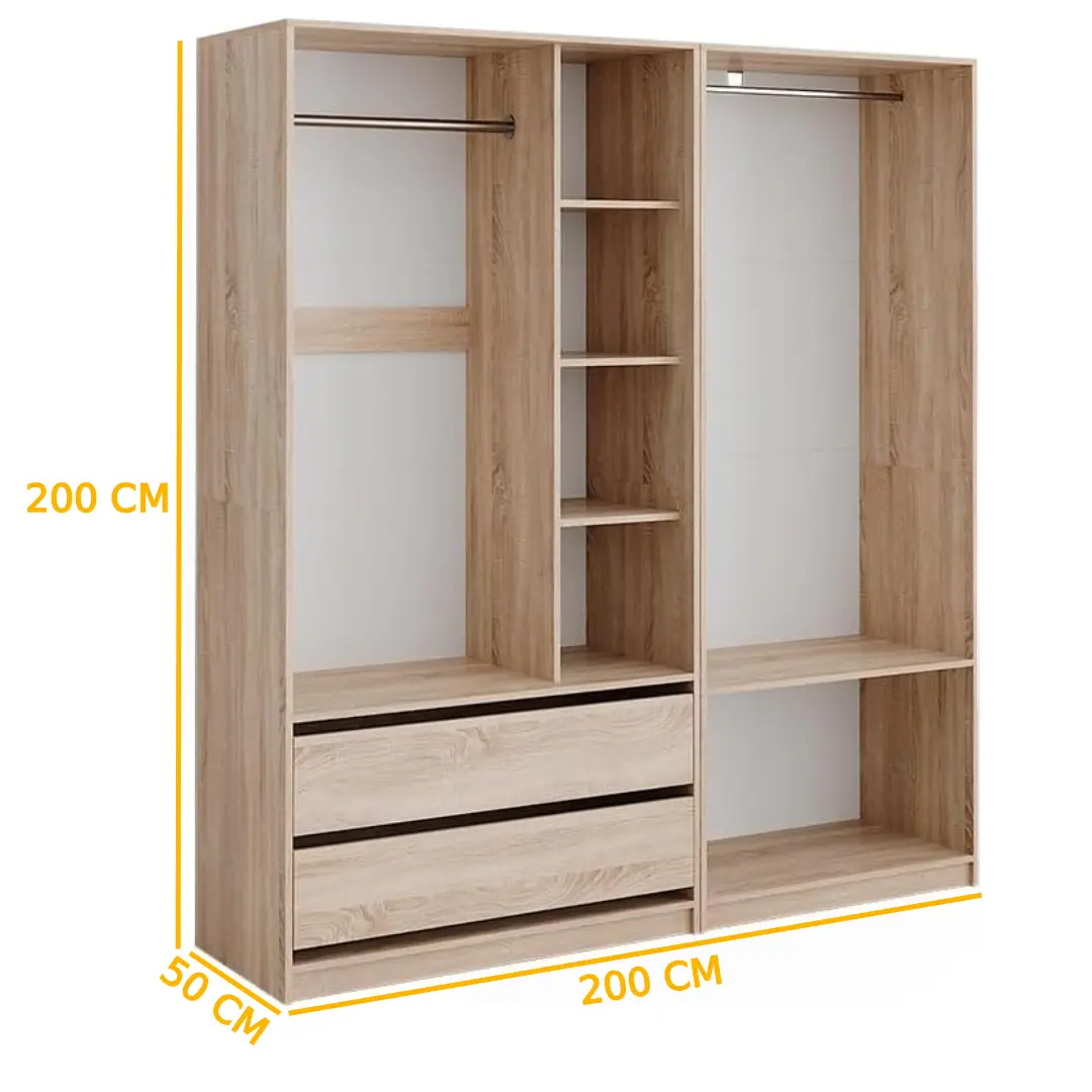 Wardrobe WAD136 دولاب - Image 3