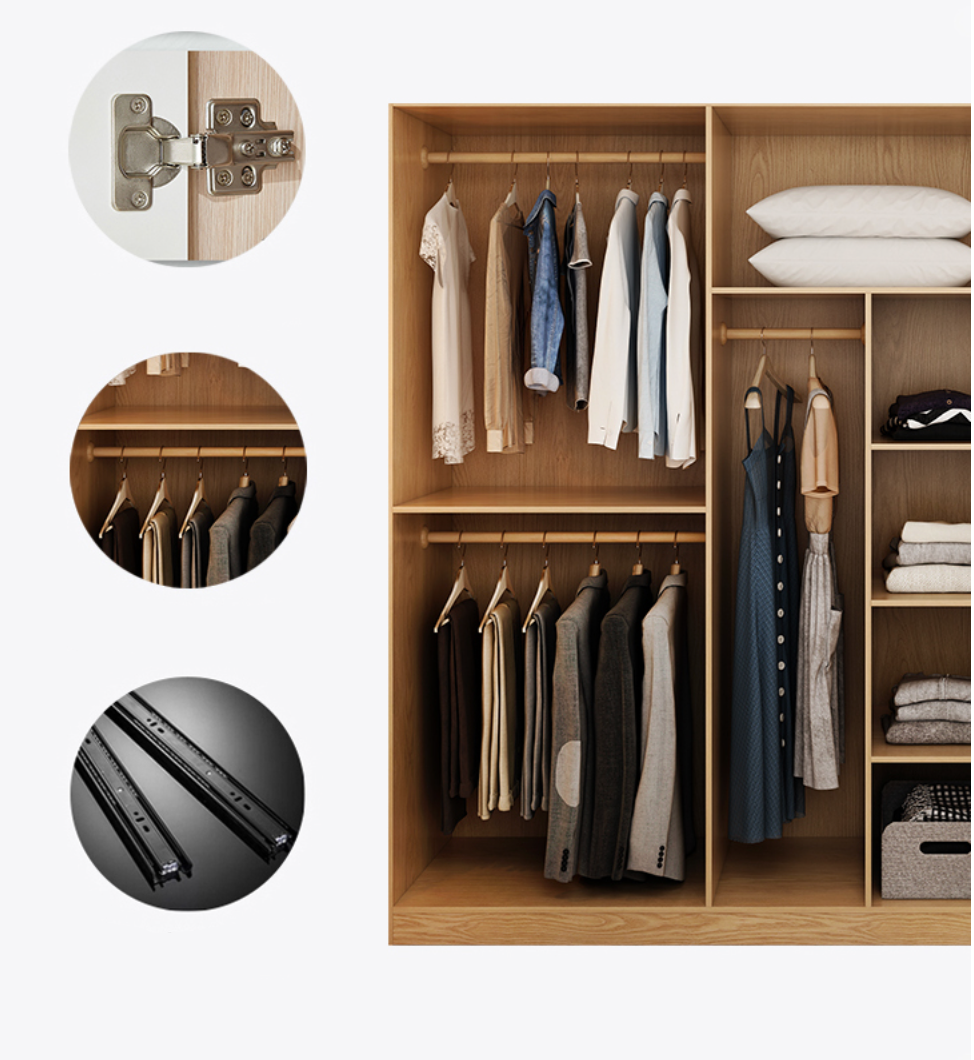 Wardrobe WAD123 دولاب - Image 3