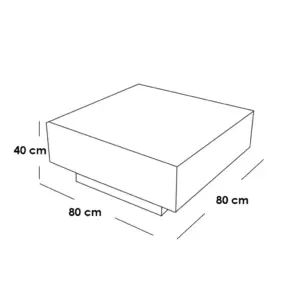 Alternative view of Coffee Table CTA101 طاولة قهوة