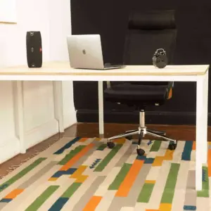 Alternative view of Manager Desk With Storage Unit MAVY مكتب بخزانة جانبية