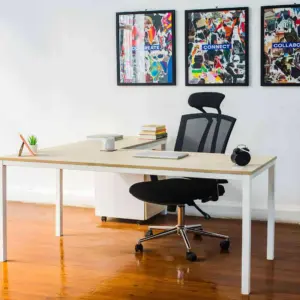 Manager Desk With Storage Unit MAVY مكتب بخزانة جانبية