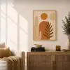 Amber Silhouette Frame FR054 لوحة الظل العنبري