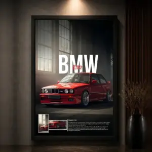 BMW E30 Frame FR098 لوحة بي إم دبليو إي ٣٠