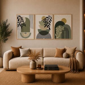 Dusk Flock Frame Set FR037 لوحات سرب الغسق