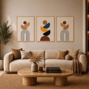 Earthy Harmony Frame Set FR031 لوحات الانسجام الارضي