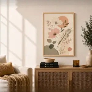 Élan Botanique Frame FR062 لوحة إيلان بوتانيك