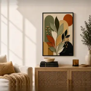 Élan Botanique Frame FR069 لوحة إيلان بوتانيك