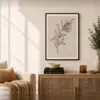 Élan Botanique Frame FR074 لوحة إيلان بوتانيك