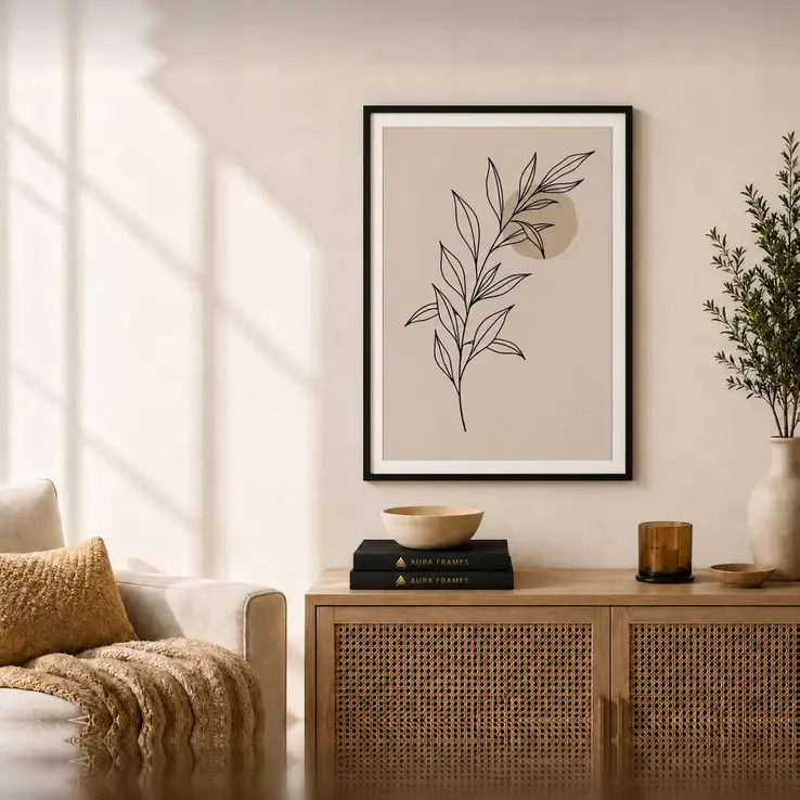Élan Botanique Frame FR074 لوحة إيلان بوتانيك