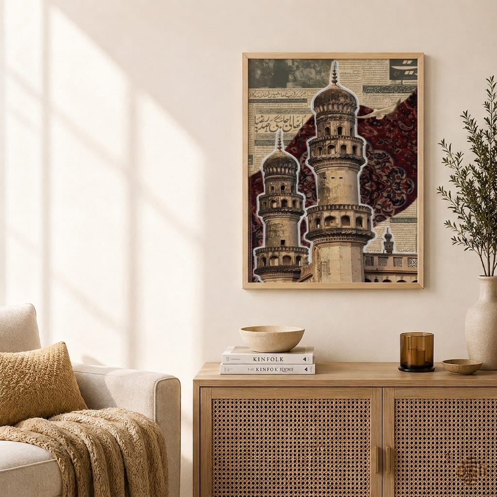 Historical Islamic Heritage Frame FR004 لوحة التراث الإسلامي