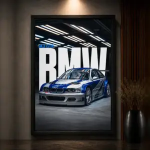 Lovely BMW Frame FR094 لوحة سحر البي إم دبليو