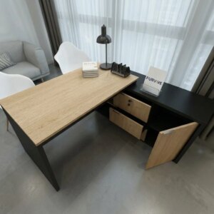 Manager Desk With Side Mala مكتب - Image 3