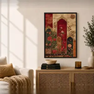 Nooré Heritage Frame FR071 لوحة تراث نوري