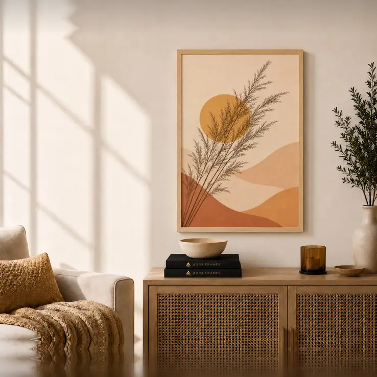 Solenne Terra Frame FR056 لوحة سكينة الأرض