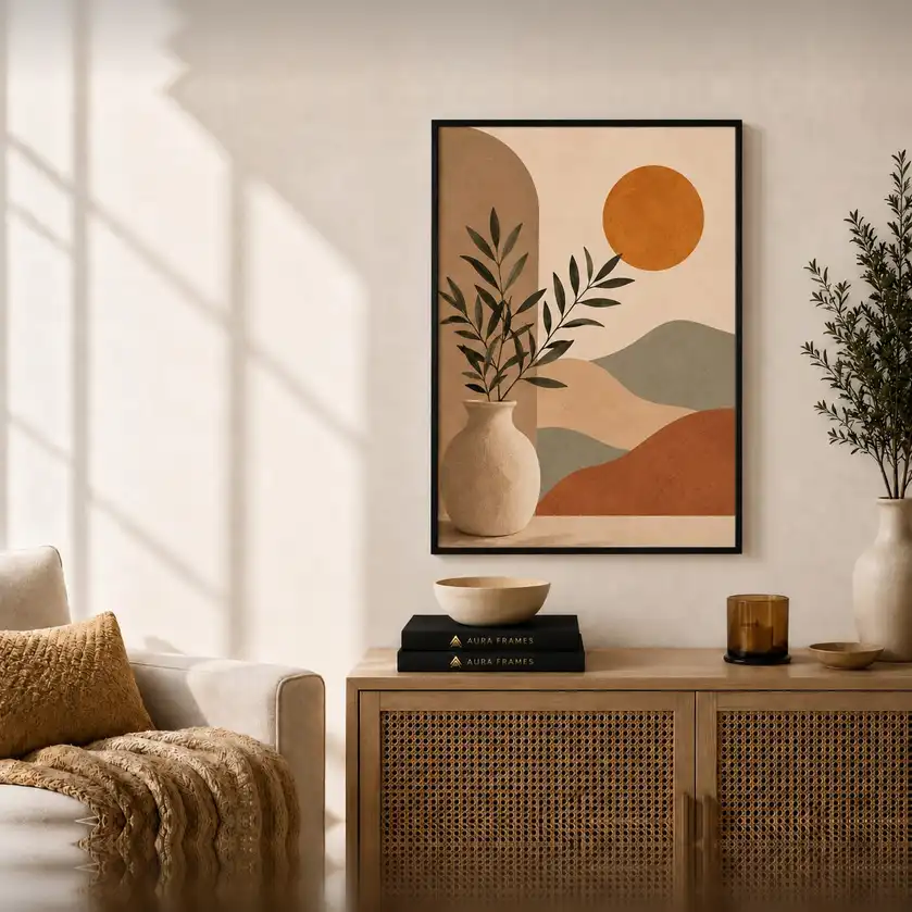 Solenne Terra Frame FR064 لوحة سكينة الأرض
