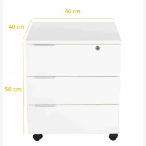 Storage ED خزانة ثلاثة ادراج - Image 3