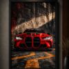 The Red Heart Frame FR009 لوحة القلب الاحمر
