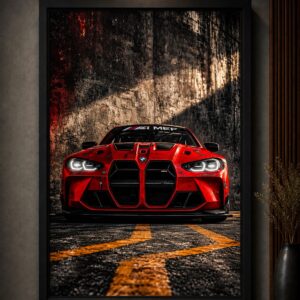 The Red Heart Frame FR009 لوحة القلب الاحمر