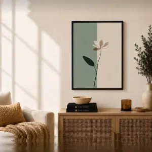 Verdant Solace Frame FR077 لوحة سكينة الخضرة