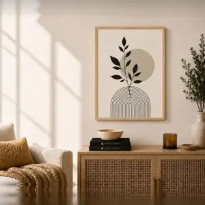 Verde Halo Frame FR055 لوحة الهالة الخضراء